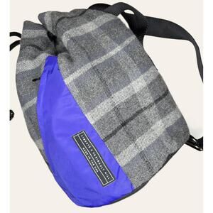 Liberte x Faribault Mill Wool Cinch Bag